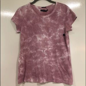 Abercrombie & Fitch Tie Dye Crew Neck Top NWT